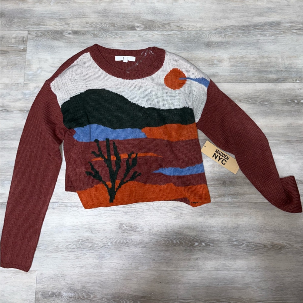 Madden NYC cropped sweater